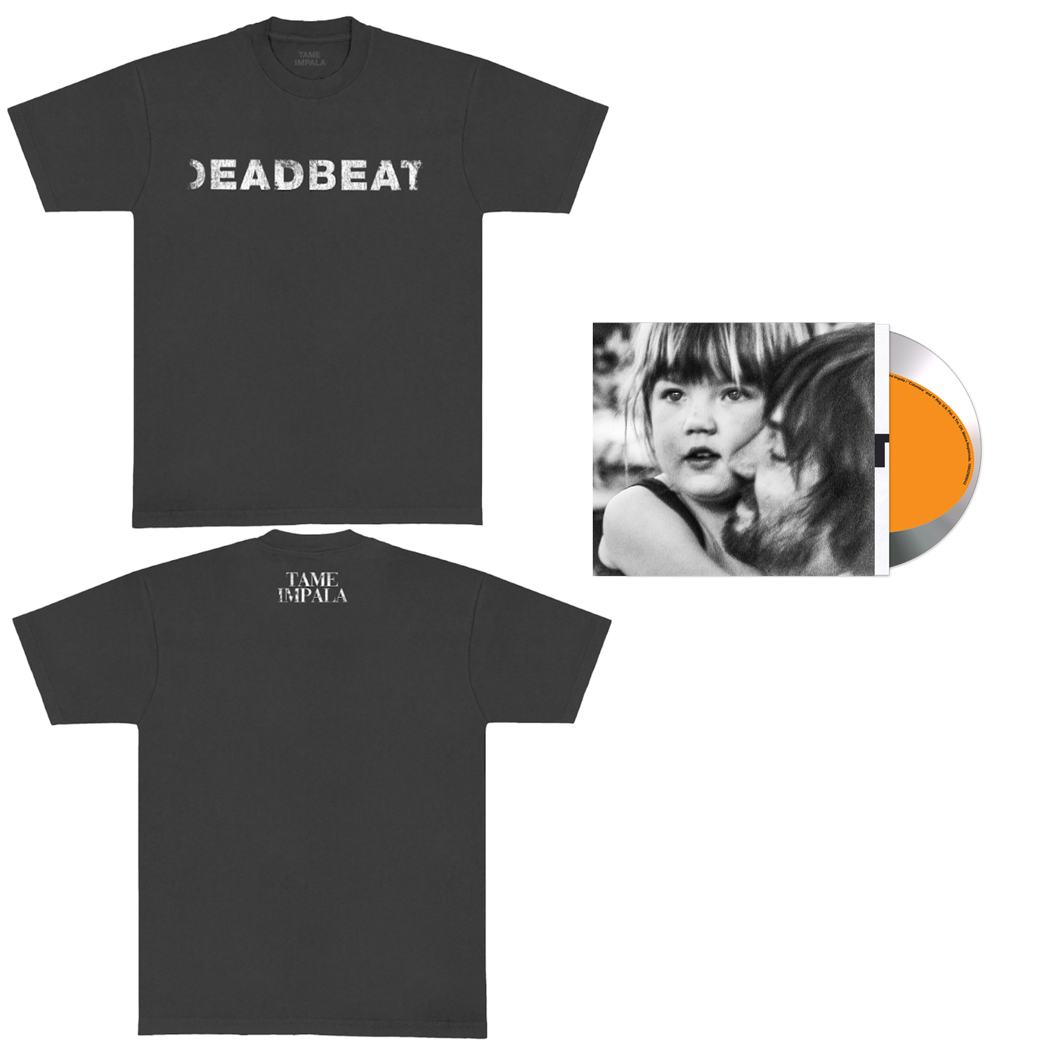 Deadbeat Black T-Shirt + CD