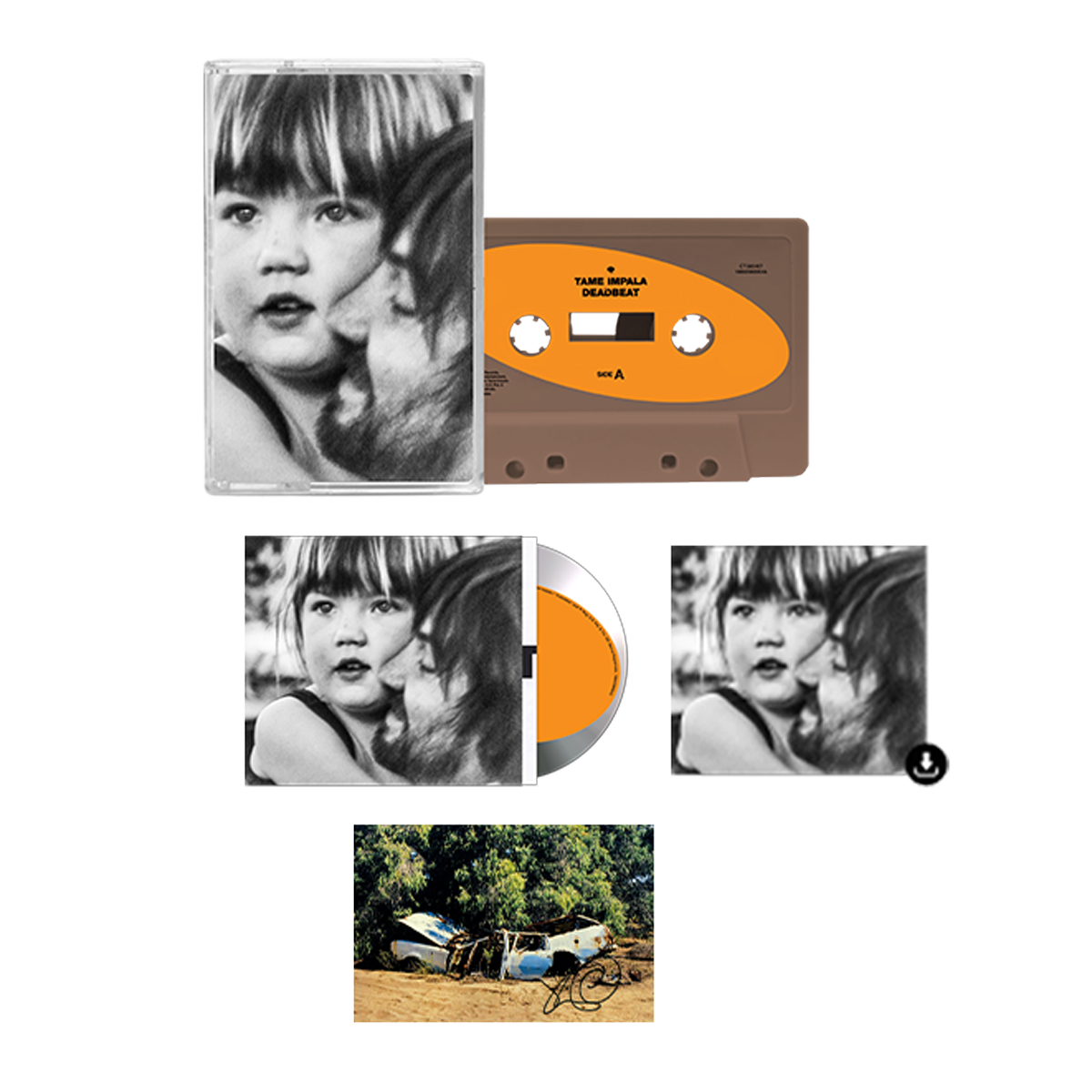 Deadbeat CD + Cassette + Digital Download + Signed Art Card