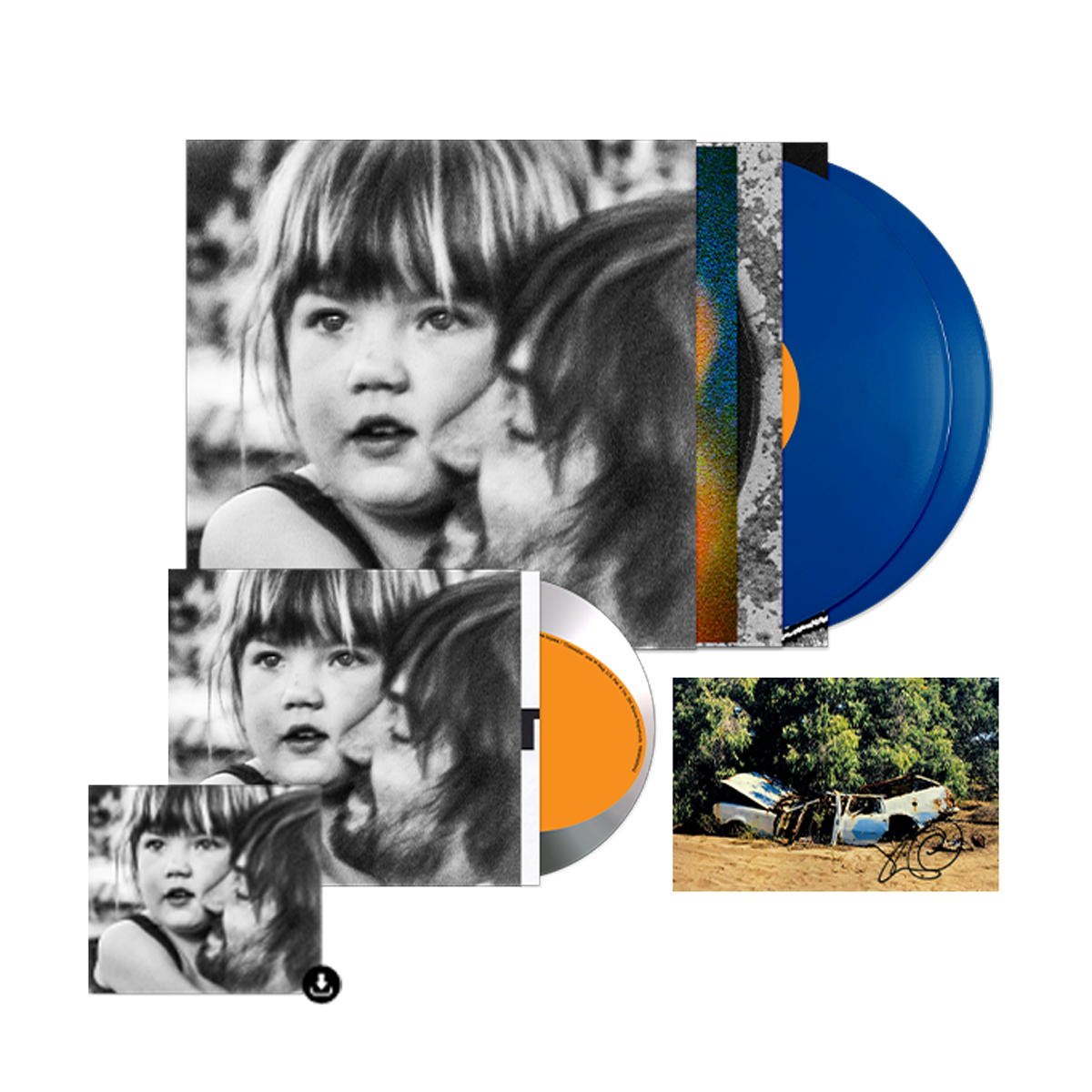 Deadbeat CD + Opaque Bluejay Vinyl + Digital Download + Signed Art Card