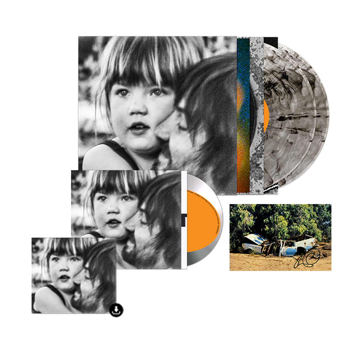 Deadbeat CD + Clear Smoke Vinyl + Digital Download + Signed Art Card