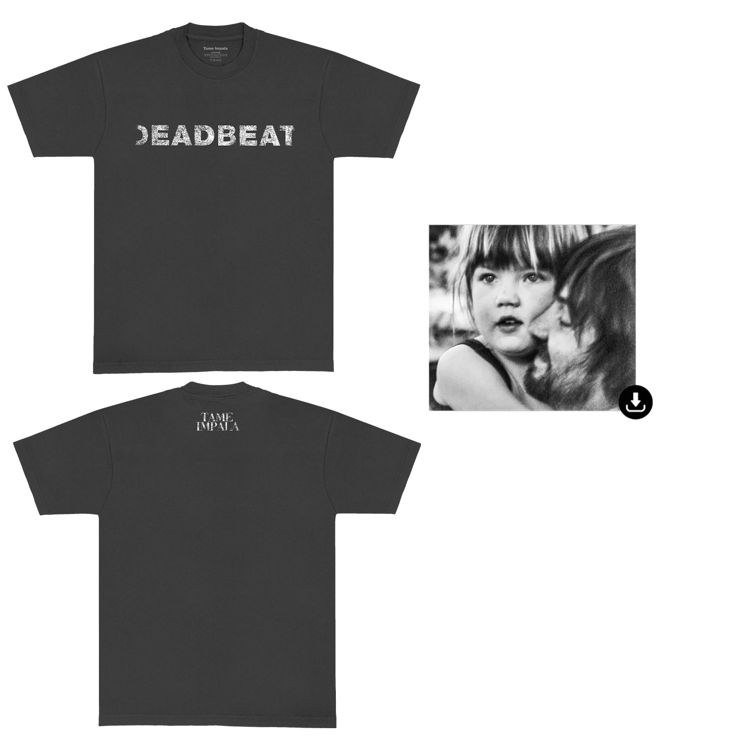 Deadbeat Black T-Shirt + Digital Download